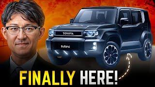 1 Hour Ago: Toyota CEO Just Revealed The New 2025 Toyota Mini Land Cruiser!