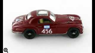 Alfa Romeo 6C 2500 Adolfo Schwelm Mille Miglia 1950 1:43 Scale Model Car