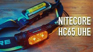 ОБЗОР НОВОГО NITECORE HC65 UHE и дополнительного блока батареи