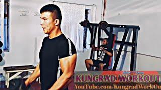 Shawkat&Ykon Aybat trenirovka gone qala Qungrad-Шаукат Йкон и Айбат Тренируются в спорт зале Кунград