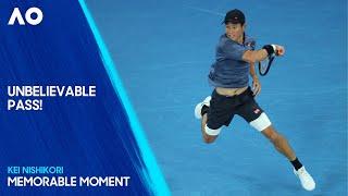 Kei Nishikori UNBELIEVABLE Passing Shot! | Australian Open 2025