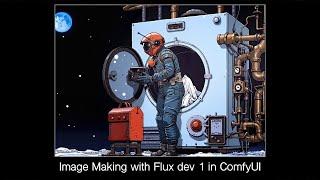 Imagemaking in Flux dev 1 in ComfyUI