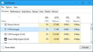 What Is “COM Surrogate” (dllhost.exe) and Why Is It Running on My PC?