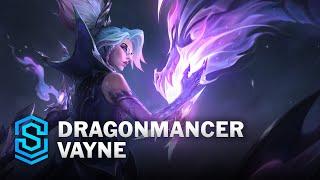 Dragonmancer Vayne Skin Spotlight - League of Legends