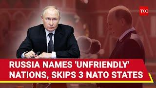 Putin Calls Out Anti-Russia Nations; 3 NATO Countries Missing | Watch Who They Are