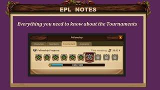 EPLC Notes - All About the Elvenar Tournaments