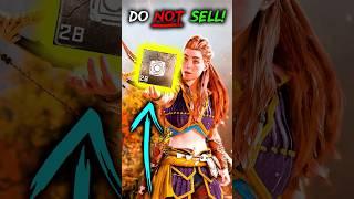 Do NOT Sell These Blocks!  Horizon Forbidden West Tips & Tricks