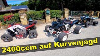 YAMAHA Raptor 1000 / Kurvenjäger unterwegs / 4K Quad-Vlog TOXIQTIME