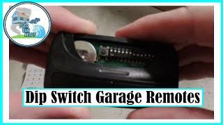 Setting up 3 universal garage door openers for an old dip switch garage door