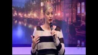 Christina Pazsitzky on Showtime's "Live From Amsterdam"