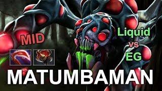 Matumbaman Broodmother Mid | Liquid vs EG @ The International 7 | Full Game