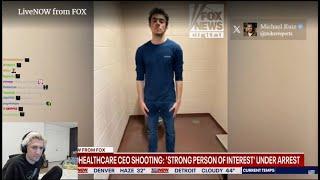 News Coverage of Luigi Mangione, the UnitedHealth CEO Killer | xQc Reacts