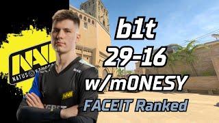 b1t 29Kills w/m0NESY (mirage) | FACEIT Ranked | May 18, 2024 #cs2 #pov