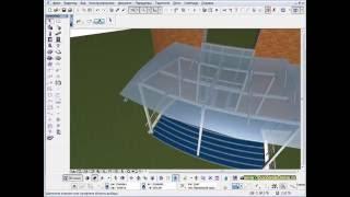 ArchiCad.(архикад). Как смоделировать кровлю из сотового поликарбоната Часть 1. (Алексей Каширский)