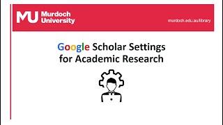 Google Scholar Settings for Academic Research