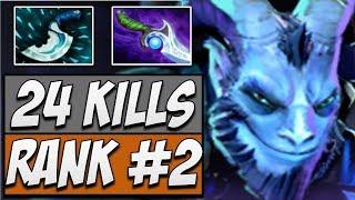 Rank 2 Riki in Dotabuff with 24 KILLS Dota Gameplay ROAD TO TI11