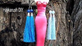 DIY: Tassel Earrings Tutorial  Haykanush DIY