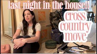 last night in the house!! | CROSS COUNTRY MOVE | Katie LeBlanc