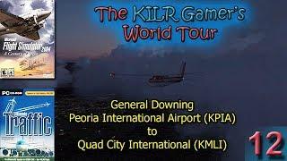 Flight Simulator 2004: Peoria (KPIA) to Quad City (KMLI) || Ultimate Traffic Review!