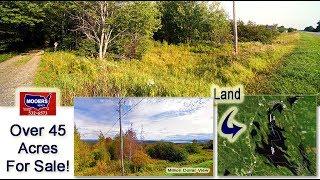 Land For Sale In Maine | Million Dollar View Abandoned Farm Land! MOOERS REALTY