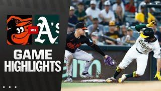 Orioles vs. A's Game Highlights (6/6/25) | MLB Highlights