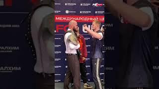 Хадис Ибрагимов vs Алексей Голуб / Стердаун перед боем #хадис #попмма #shorts #mma