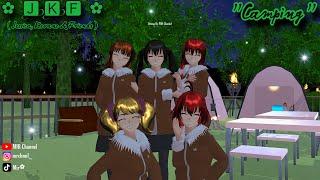 J.K.F || CAMPING ️️|| Drama Sakura School Simulator ||