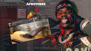 How To Make Guitar Afro Beats (Oxlade Omah Lay , Rema) | Fl Studio Tutorial