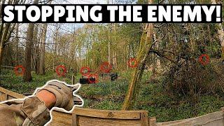 STOPPING THE ENEMY! Ace Airsoft Gameplay!
