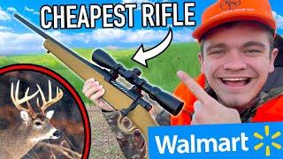 I Hunted Deer with Walmart's Cheapest Rifle!