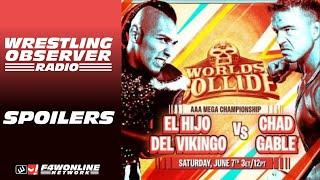 WWE spoils upcoming AAA Mega title match ahead of Worlds Collide | Wrestling Observer Radio