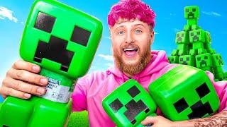 Unboxing GIANT MINECRAFT MYTERY CREEPERS