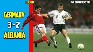 Albania vs Germany 2 - 3 1998 FIFA World Cup qualification – UEFA Group 9