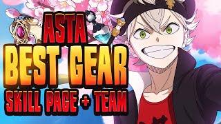 META! Complete S1 Academy Asta Build (Gear Sets, Teams, Skill Pages & More!) Black Clover Mobile