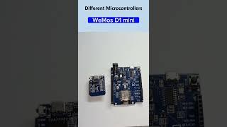 Microcontrollers, for electronic projects. #arduino #wemos #esp8266 #nodemcu