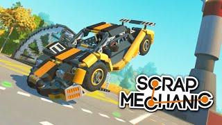 БЕШЕНЫЙ СУПЕРКАР  в Scrap Mechanic