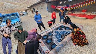 The engineer's return ‍️and the purchase of a carpet for a village bride on the Peren Canal