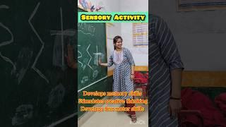 Sensory Activity #teacher #reels #school #kids #fun #games #fungames #shortsvideos #youtubeshorts