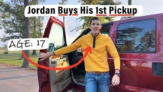 Jordan Buys His 1st Pickup (age 17)