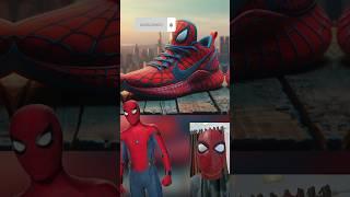 Superheroes but Nike shoes Marvel & DC-All Characters #marvel #avengers#shorts