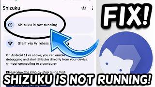 Shizuku Is Not Running FIX!