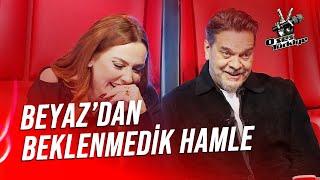 Beyaz, Hadise'nin Hamlesini Ona Karşı Kullandı | O Ses Türkiye 1. Bölüm