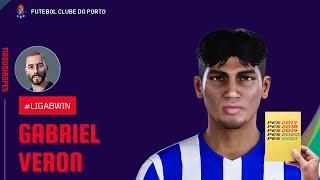 Gabriel Veron (FC Porto, Palmeiras) @TiagoDiasPES Face + Stats | PES 2021