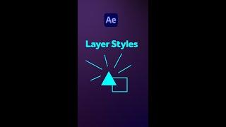 Layer Styles in After Effects