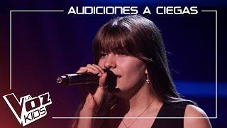 Ana García canta "Zombie" | Audiciones a ciegas | La Voz Kids 2025