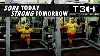 Perfect Set of Reverse Lunges on Smith Machine - Ishan Arora