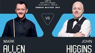 German masters 2024, Last 16, John Higgins - Mark Allen, full match