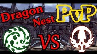 Dragon Nest ПвП Отступник vs Мастер Клинка 55 vs 70lvl (асассин)