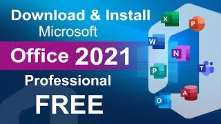 How to download and install Microsoft Office 2021 for free windows 11| Free for a lifetime