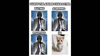 Guess the anime character?|| winner gains IQ|| #butifyoucloseyoureyes #animeedit #guess #the #anime